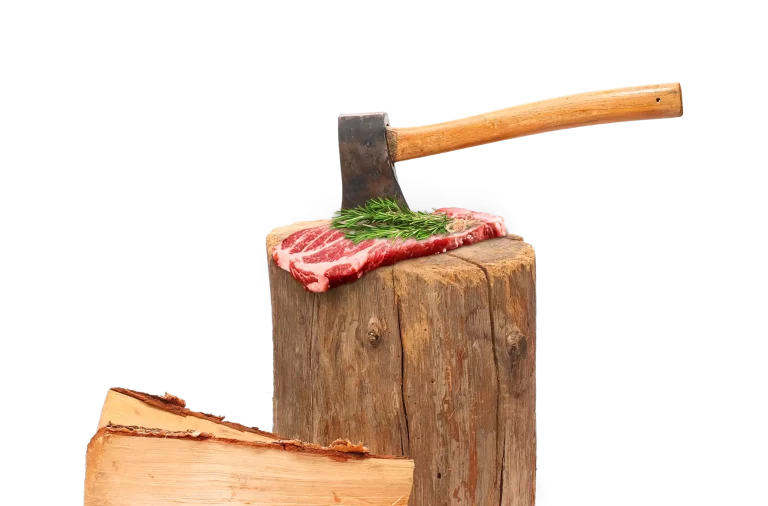 Holzfällersteak um Holz mat Aaxt_0528 cropped