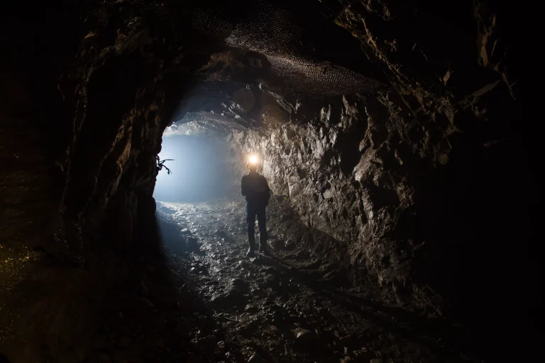 Underground gold mine shaft tunnel AdobeStock_315680922 0360